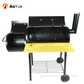 BBQ Grill Outdoor Large Portable Trolley Barrel Charcoal BBQ Grill Manufactory